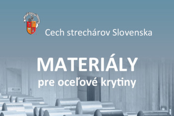 Materiály pro ocelové krytiny – obálka